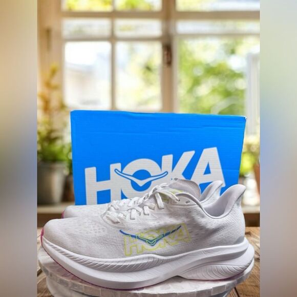 HOKA One One Mach 6 Supportive Running Shoes 1147790-FTG Men's US 10.5 EU 44 2/3 - Picture 3 of 15
